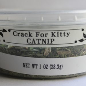 Crack For Kitty Organic Catnip, 1 oz Container