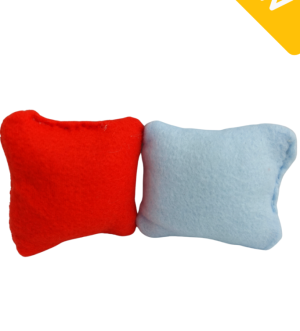 Handmade Organic Catnip Pillow 2-Pack Cat Toy