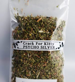 Psycho Silver Organic Catnip & Silver Vine Mix, 0.25 oz Bag